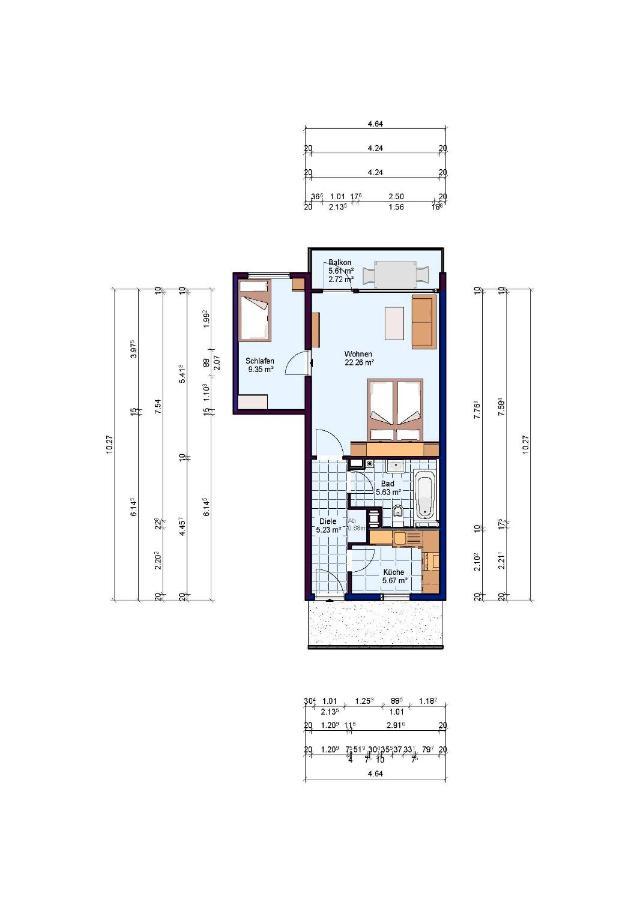 Haus Weitblick Lia Apartment Flensburg Ngoại thất bức ảnh